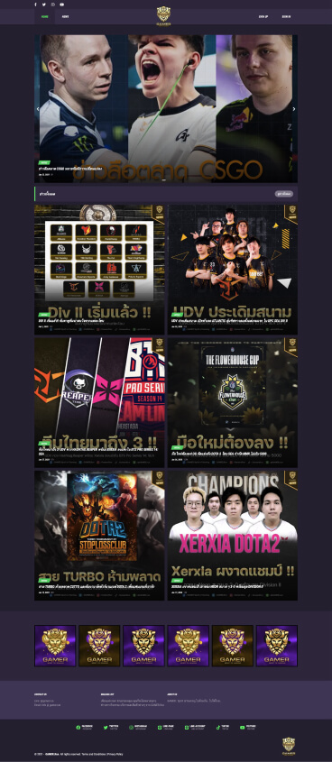 Gaming news website with news, reviews, and industry updates